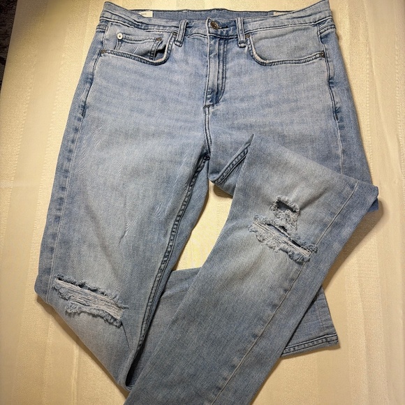 Rag and Bone, Harper Distressed Skinny Jean, size 32 - Picture 1 of 7